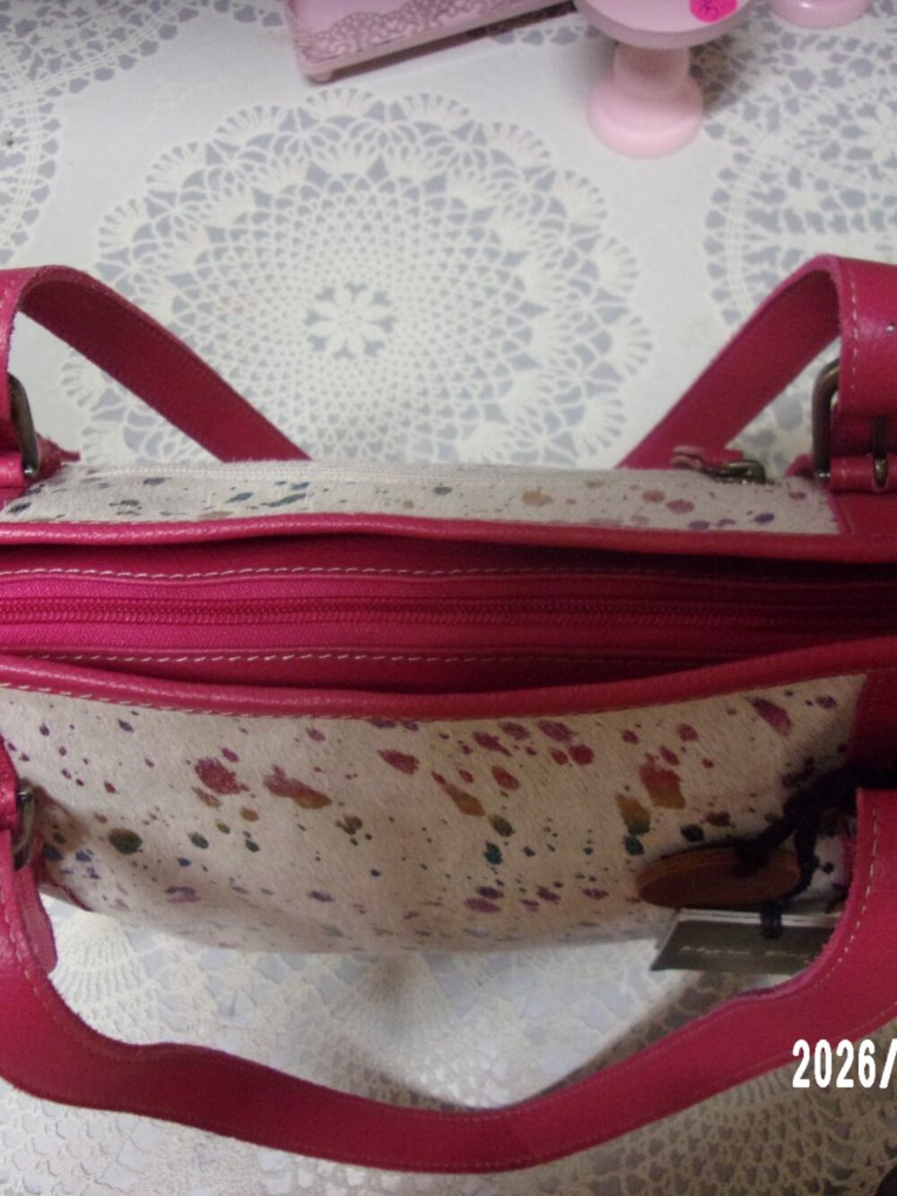 Myra Bag Genuine Hide & Leather Purse - Picture 7 of 10